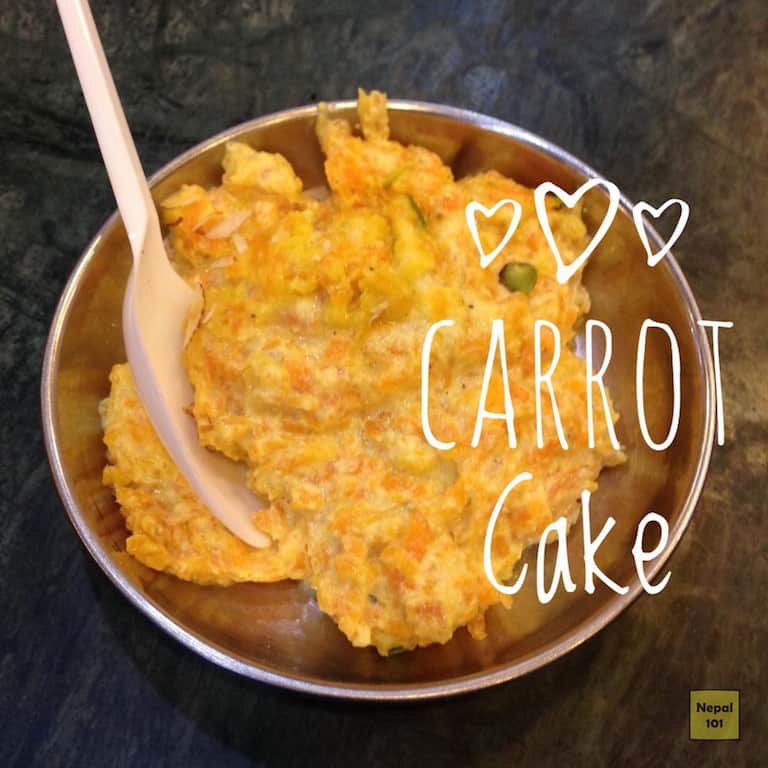 Carrot Cake - Gajar ko Haluwa