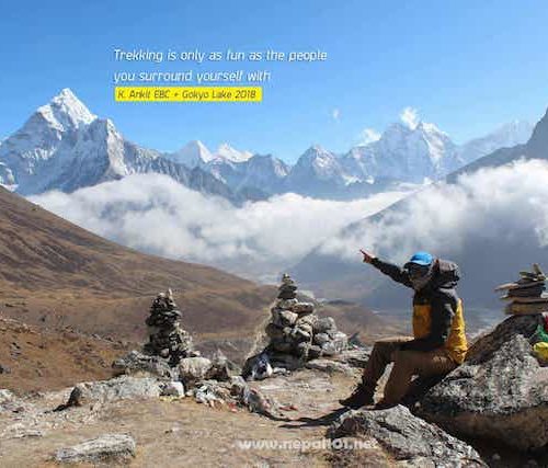 Everest Base Camp And Gokyo Trek Khun Ankit S J B Rana Nepal101
