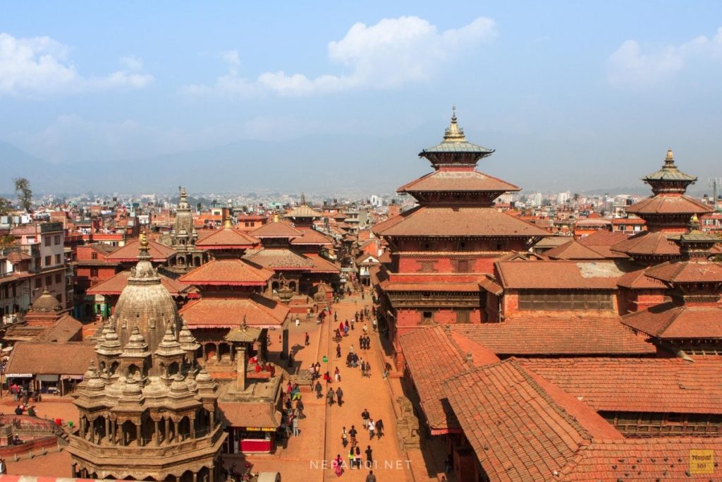 Patan Durbar Square world heritage site Nepal